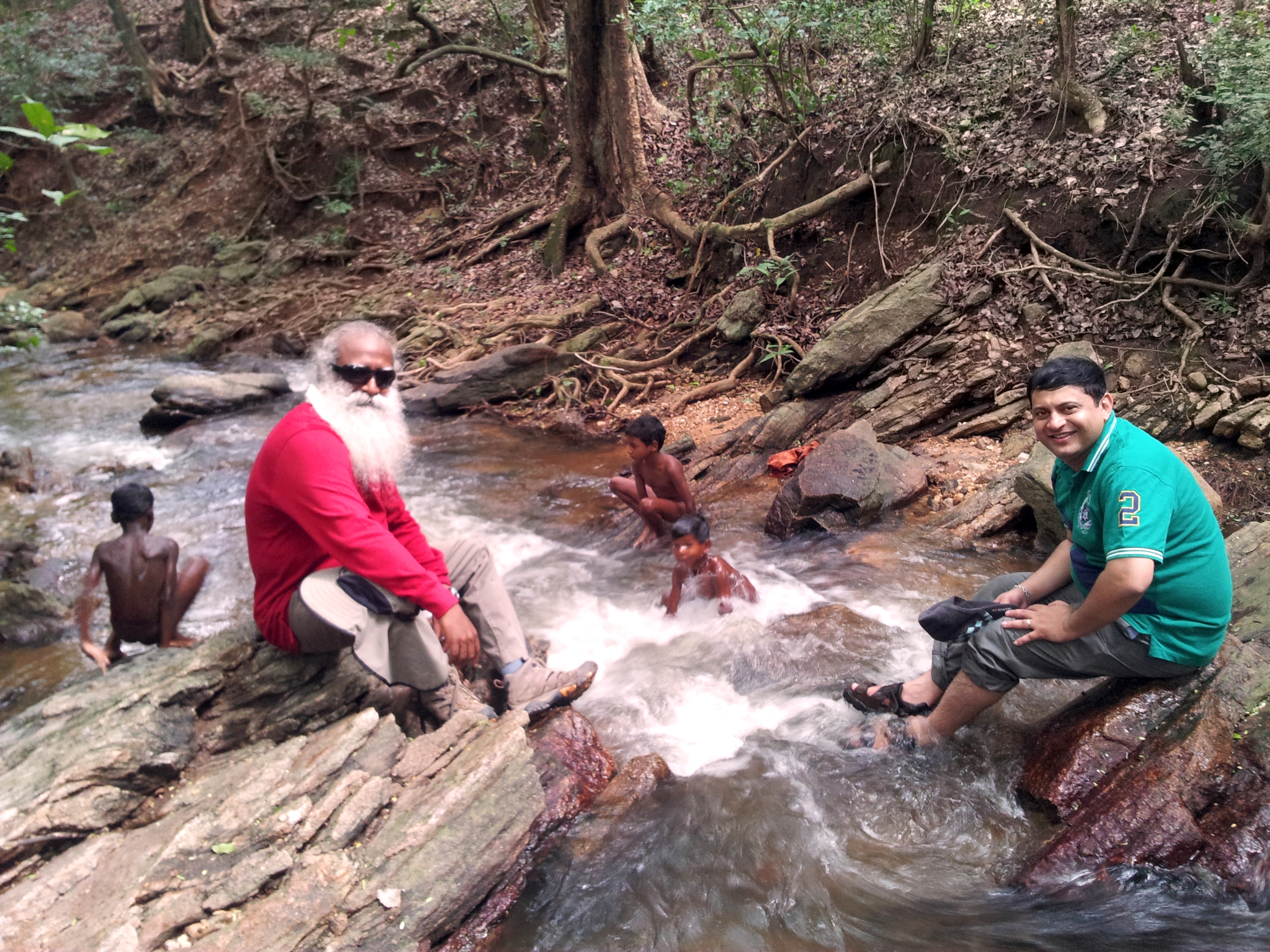 With Sri Sadguru Jaggi Vasudev